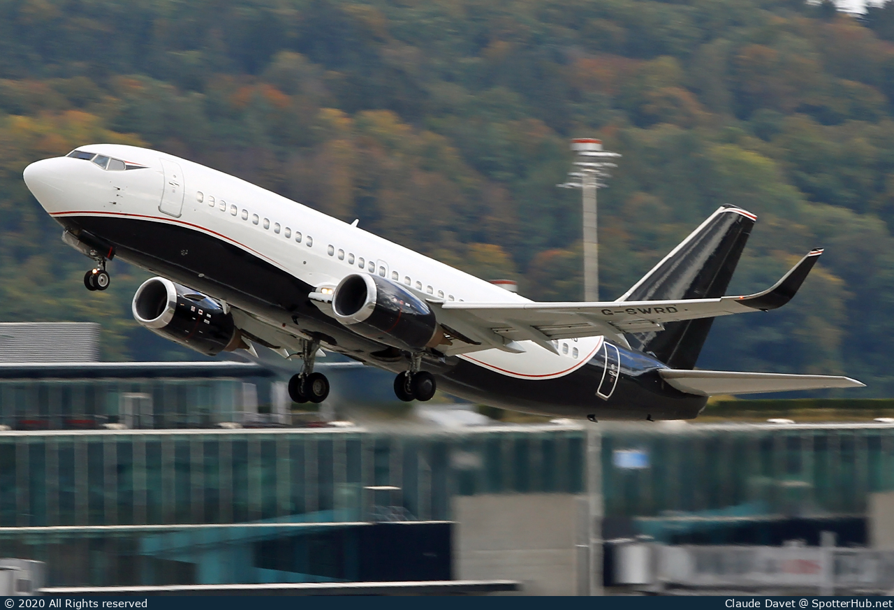 Photo of G-SWRD - Boeing 737-3L9 operated by 2Excel Aviation