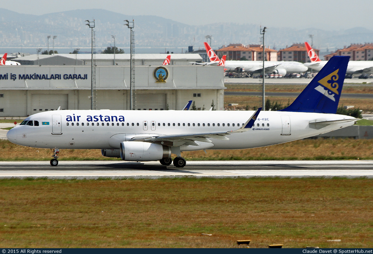 Photo of P4-KBE - Airbus A320-232 operated by Air Astana