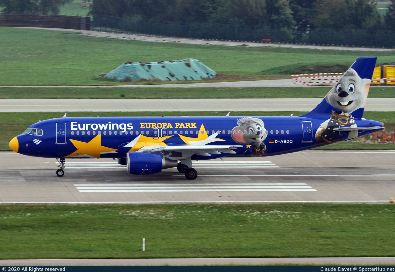 Photo of D-ABDQ - Airbus A320-214 operated by Eurowings