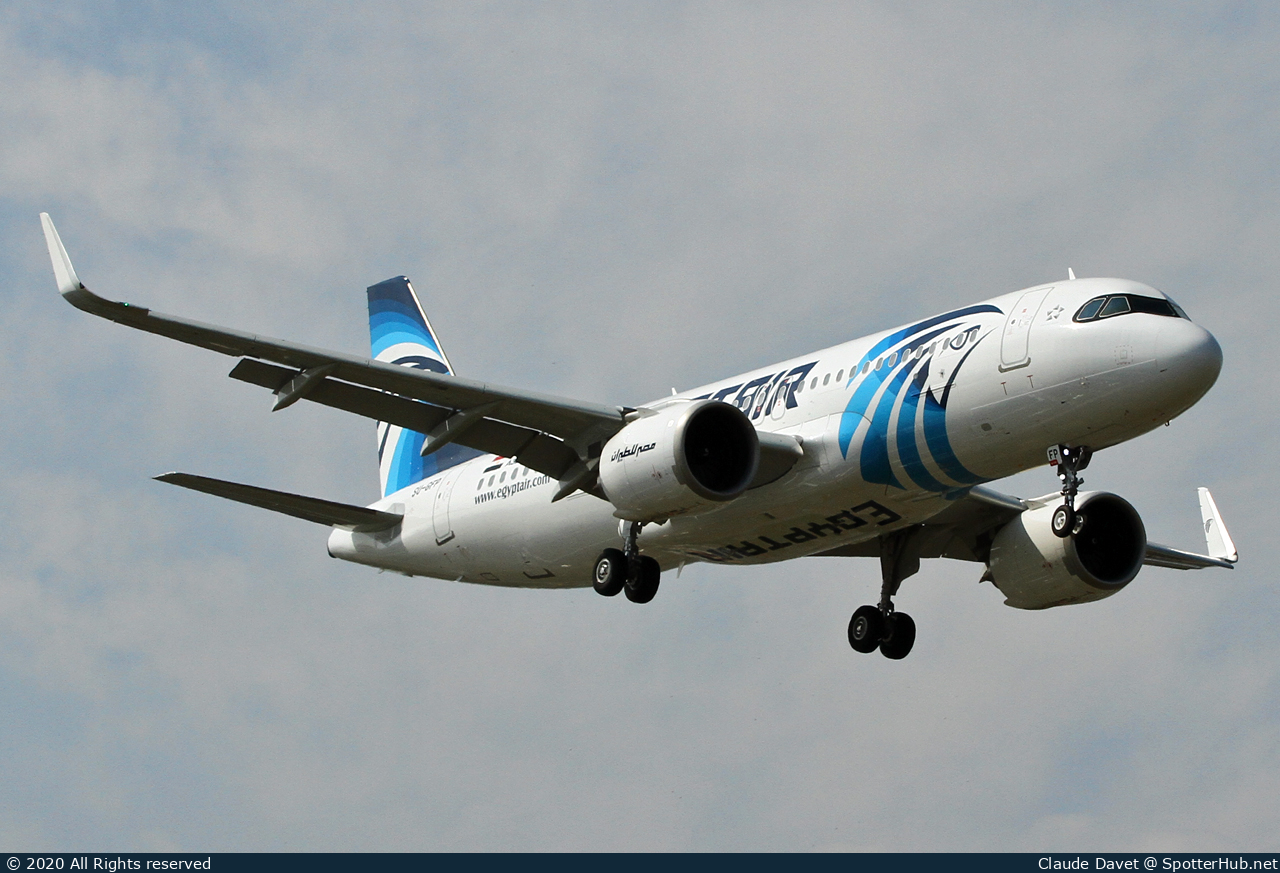 Photo of SU-GFP - Airbus A320-251N operated by Egyptair