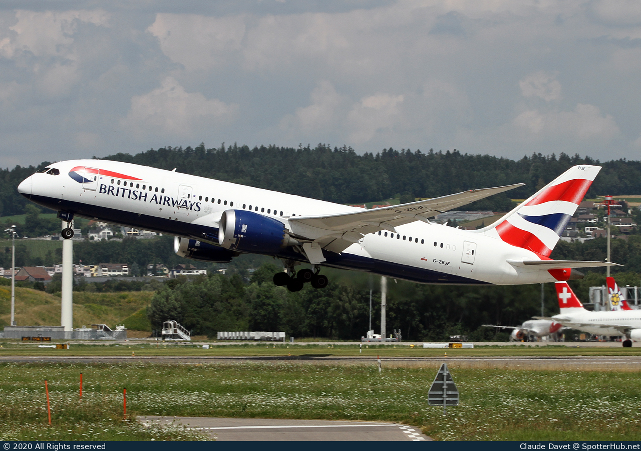 Photo of G-ZBJE - Boeing 787-8 Dreamliner operated by British Airways