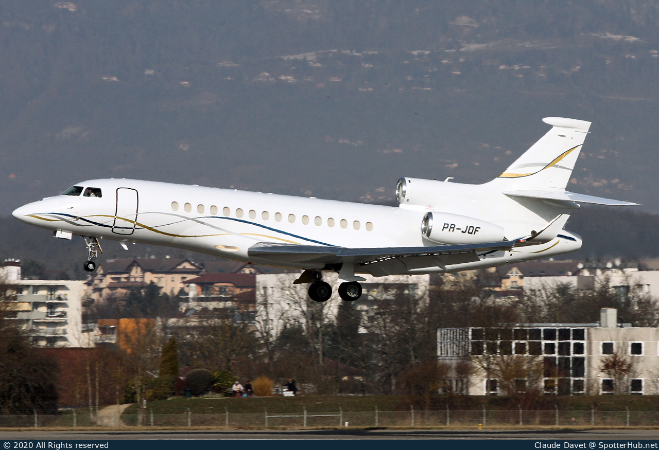 Photo of PR-JQF - Dassault Falcon 8X operated by Private
