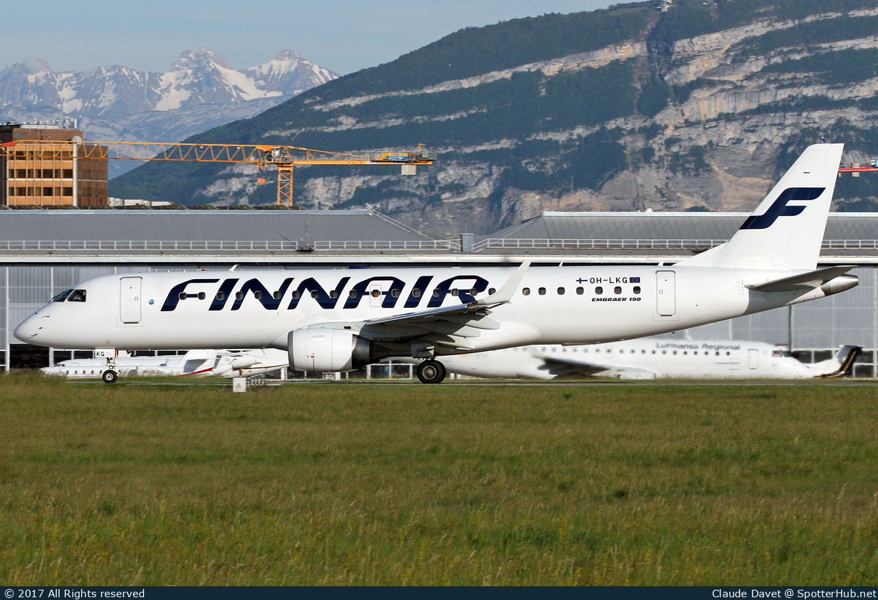 Photo of OH-LKG - Embraer ERJ-190LR operated by Finnair (opb Nordic Regional Airlines)