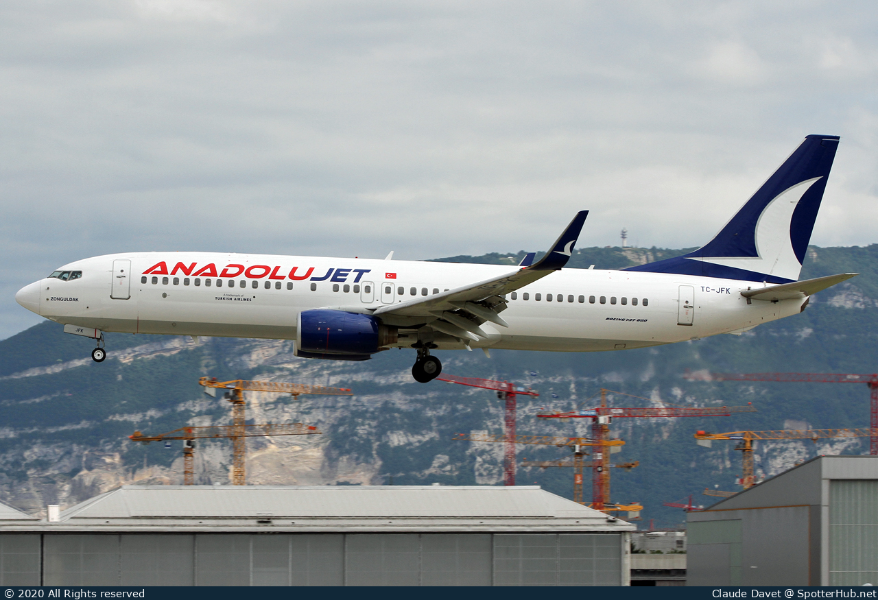 Photo of TC-JFK - Boeing 737-8F2 operated by AnadoluJet