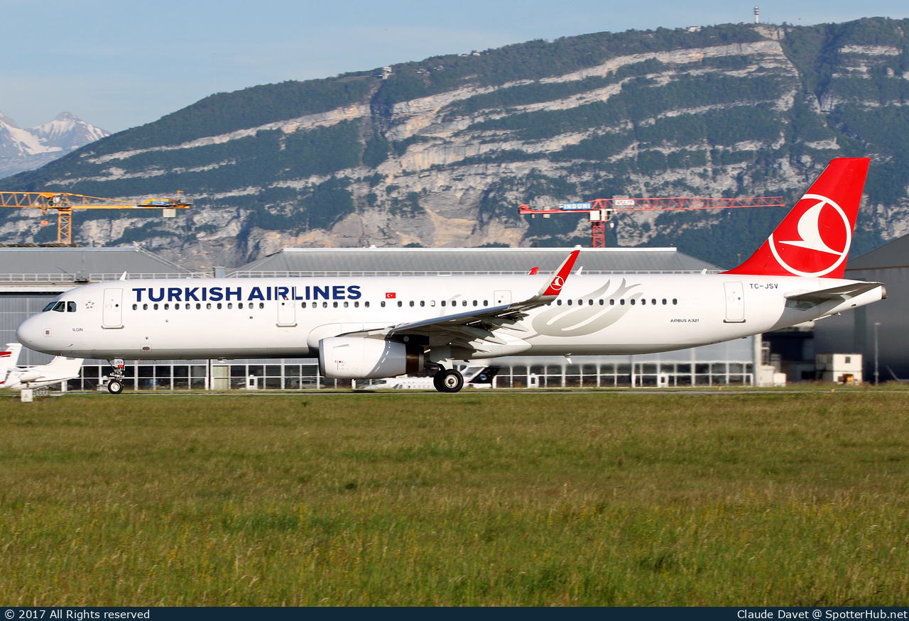 Photo of TC-JSV - Airbus A321-231 operated by Turkish Airlines
