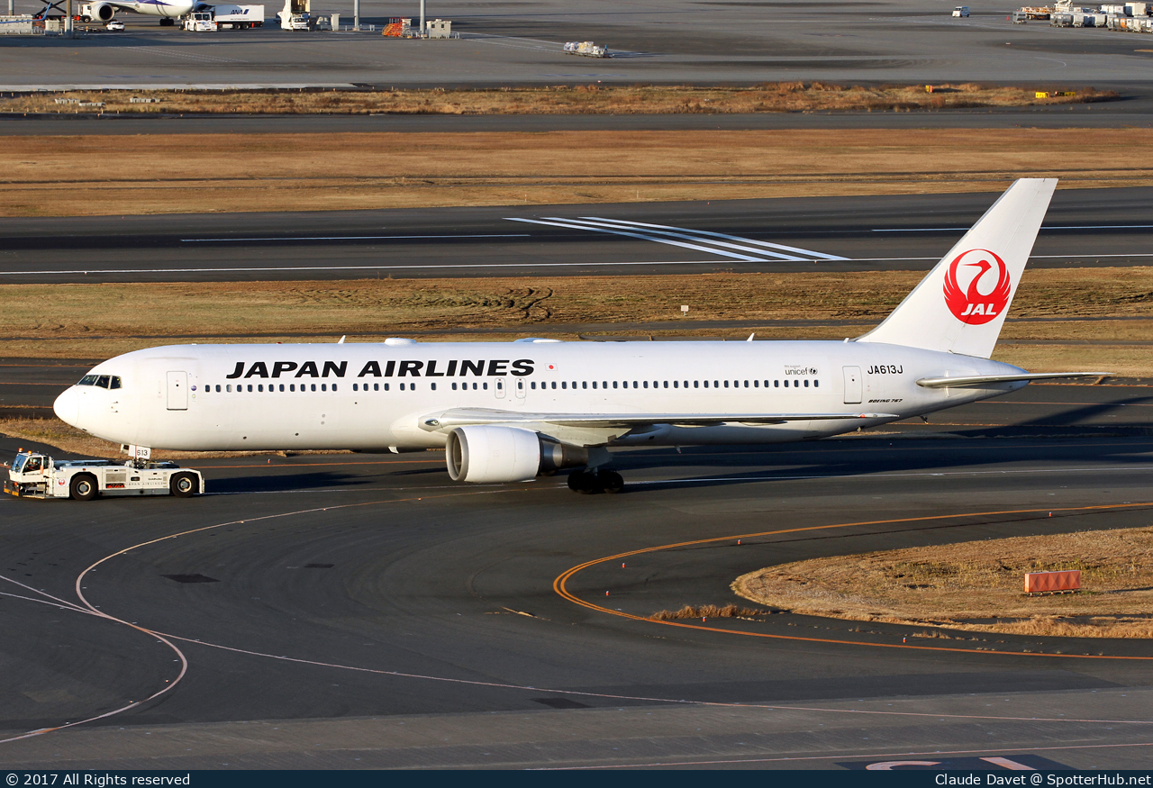 Photo of JA613J - Boeing 767-346(ER) operated by Japan Airlines