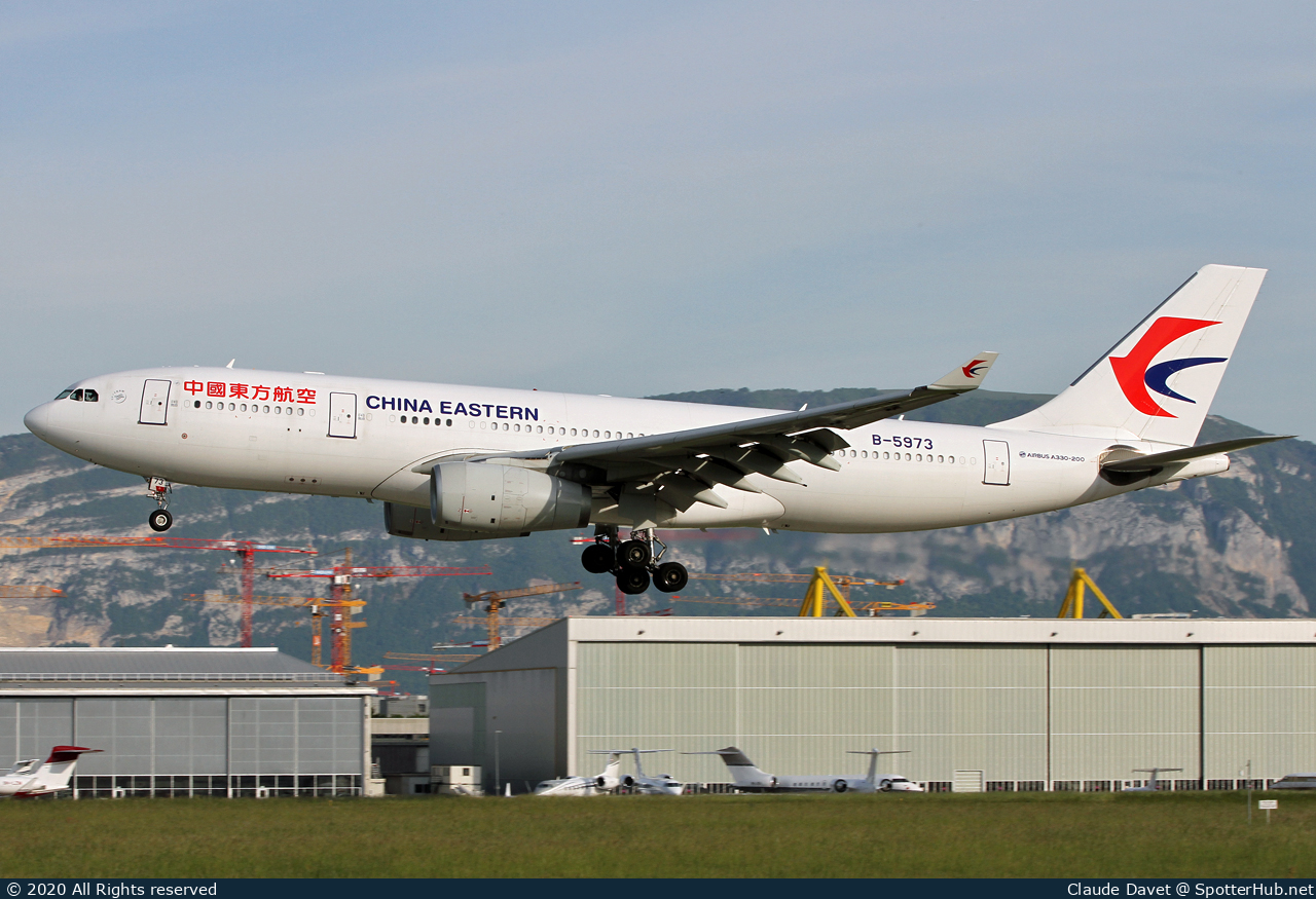 Photo of B-5973 - Airbus A330-243 operated by China Eastern Airlines