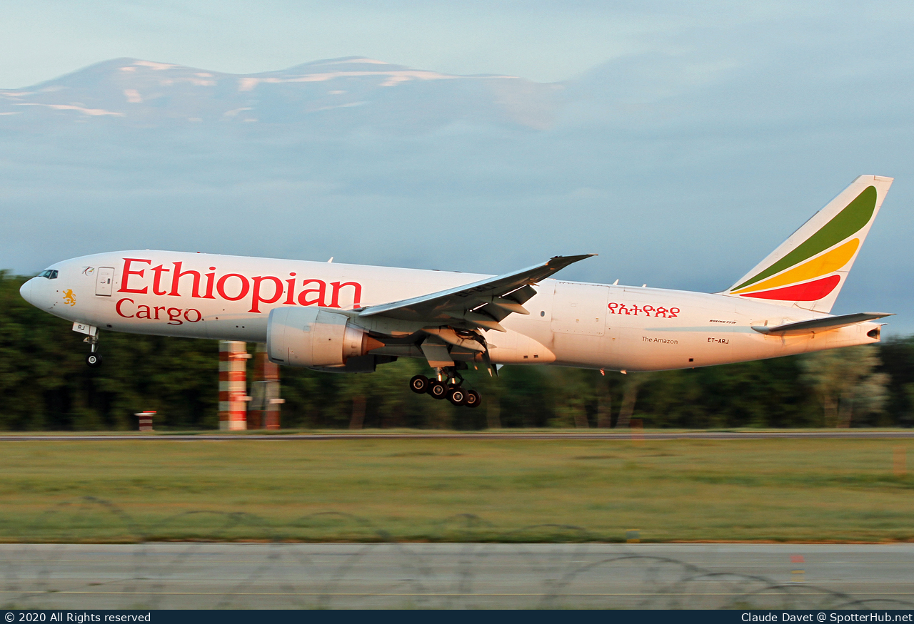 Photo of ET-ARJ - Boeing 777-F60 operated by Ethiopian Airlines Cargo
