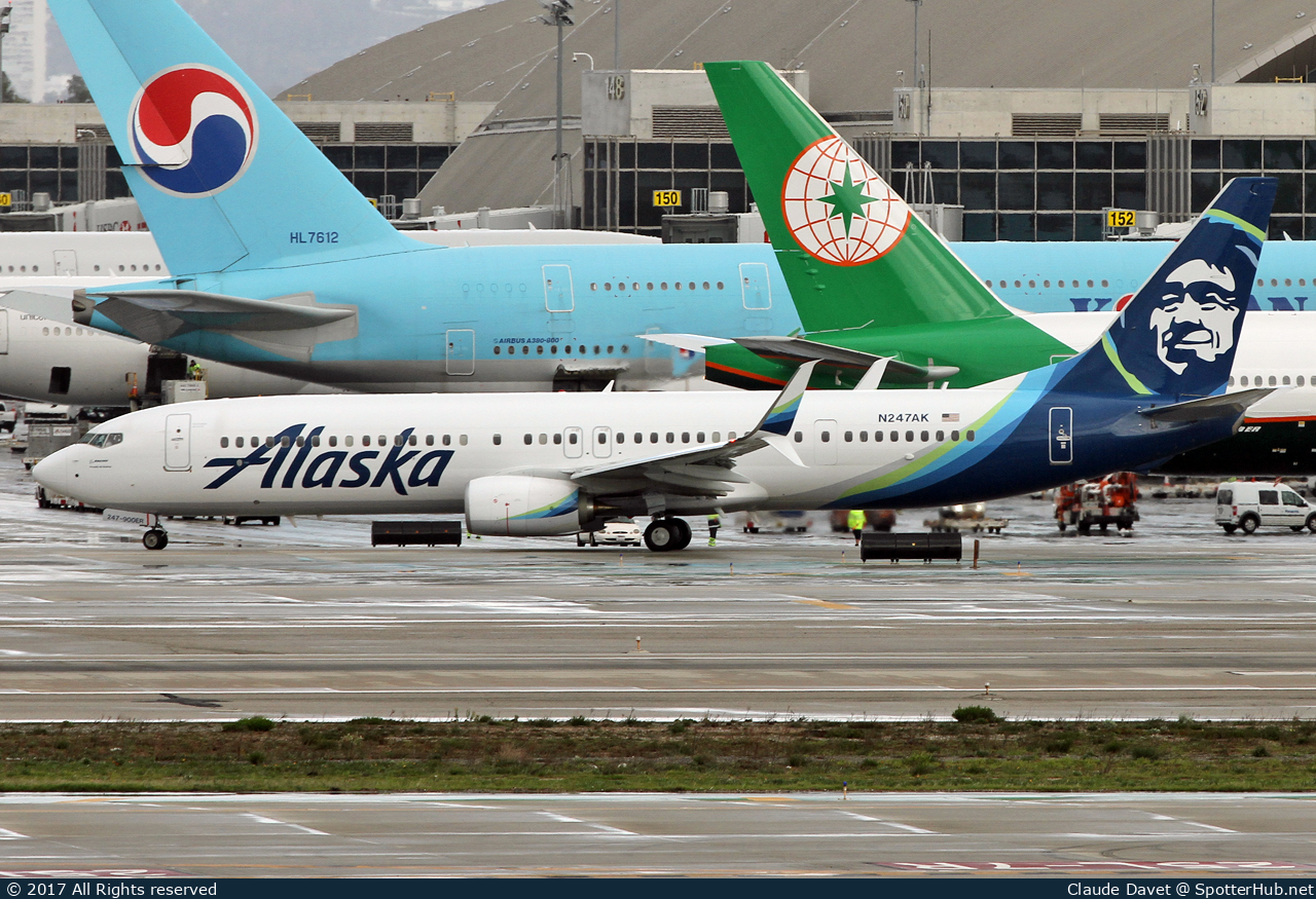 Photo of N247AK - Boeing 737-990(ER) operated by Alaska Airlines