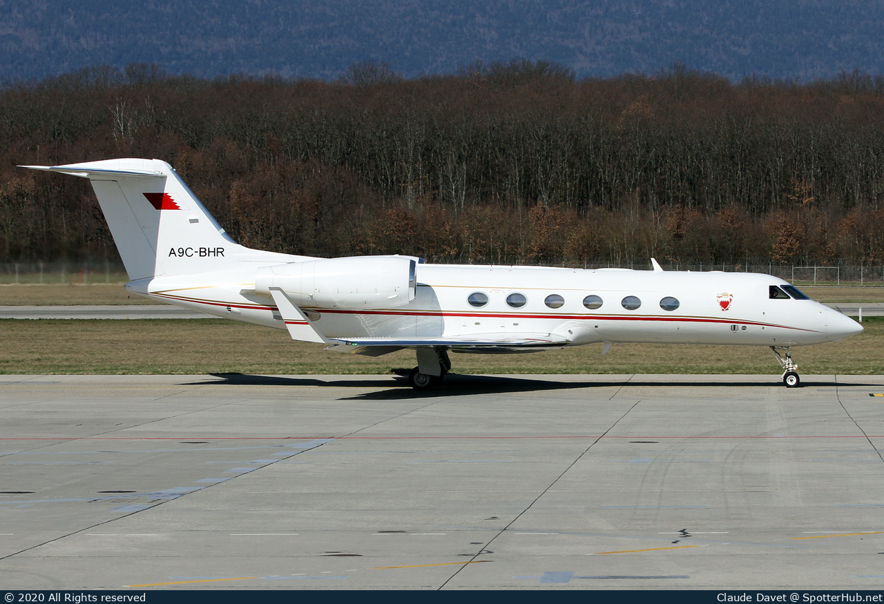 Photo of A9C-BHR - Gulfstream GIV-X (G450) operated by Bahrain Royal Flight