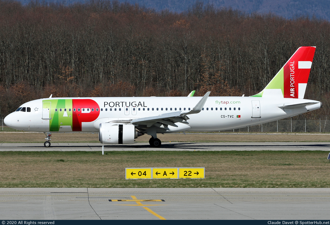 Photo of CS-TVC - Airbus A320-251N operated by TAP Air Portugal