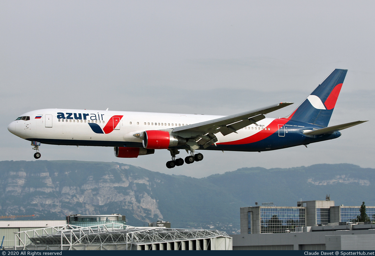 Photo of VP-BUY - Boeing 767-3Y0(ER) operated by Azur Air