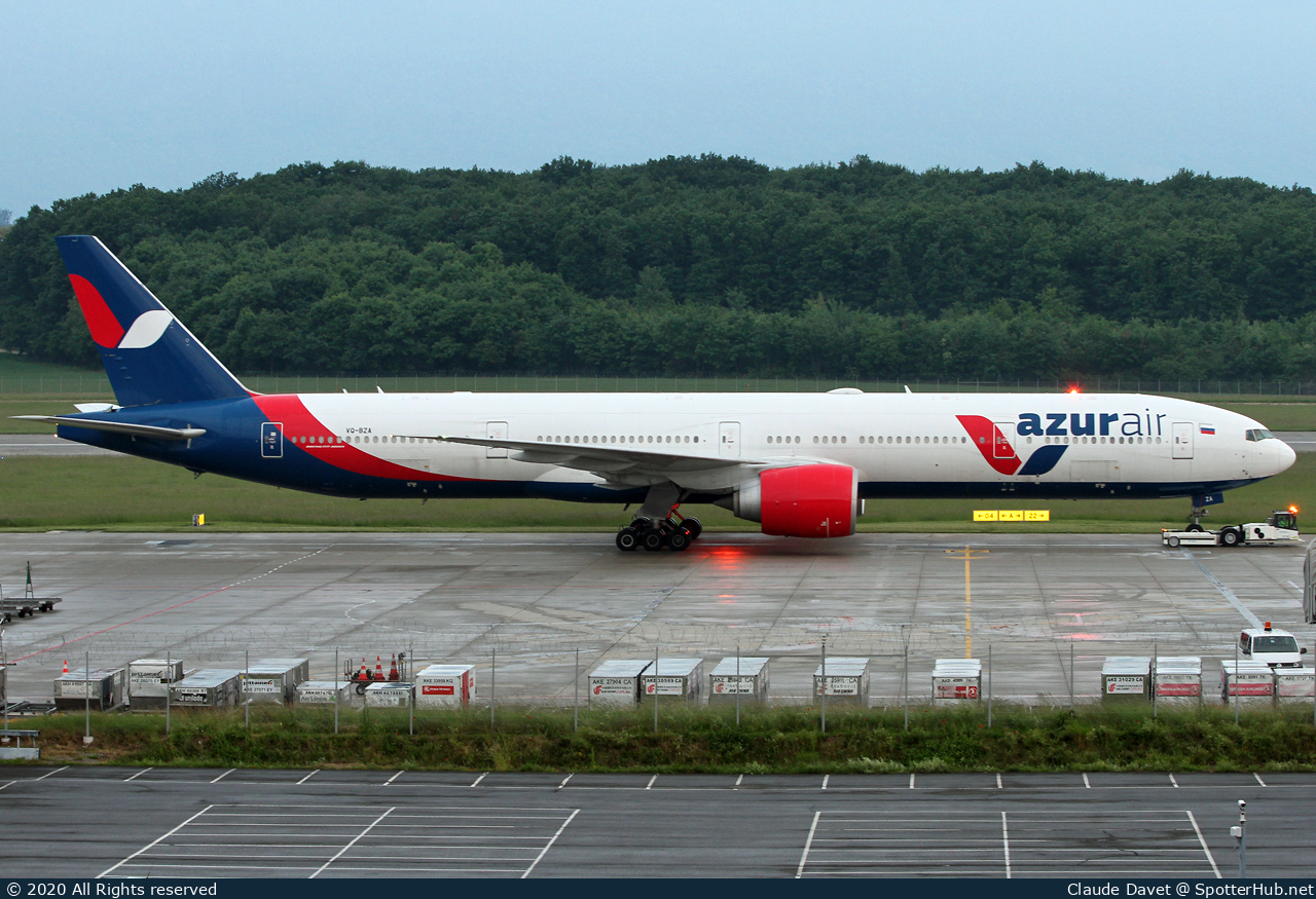 Photo of VQ-BZA - Boeing 777-31H(ER) operated by Azur Air