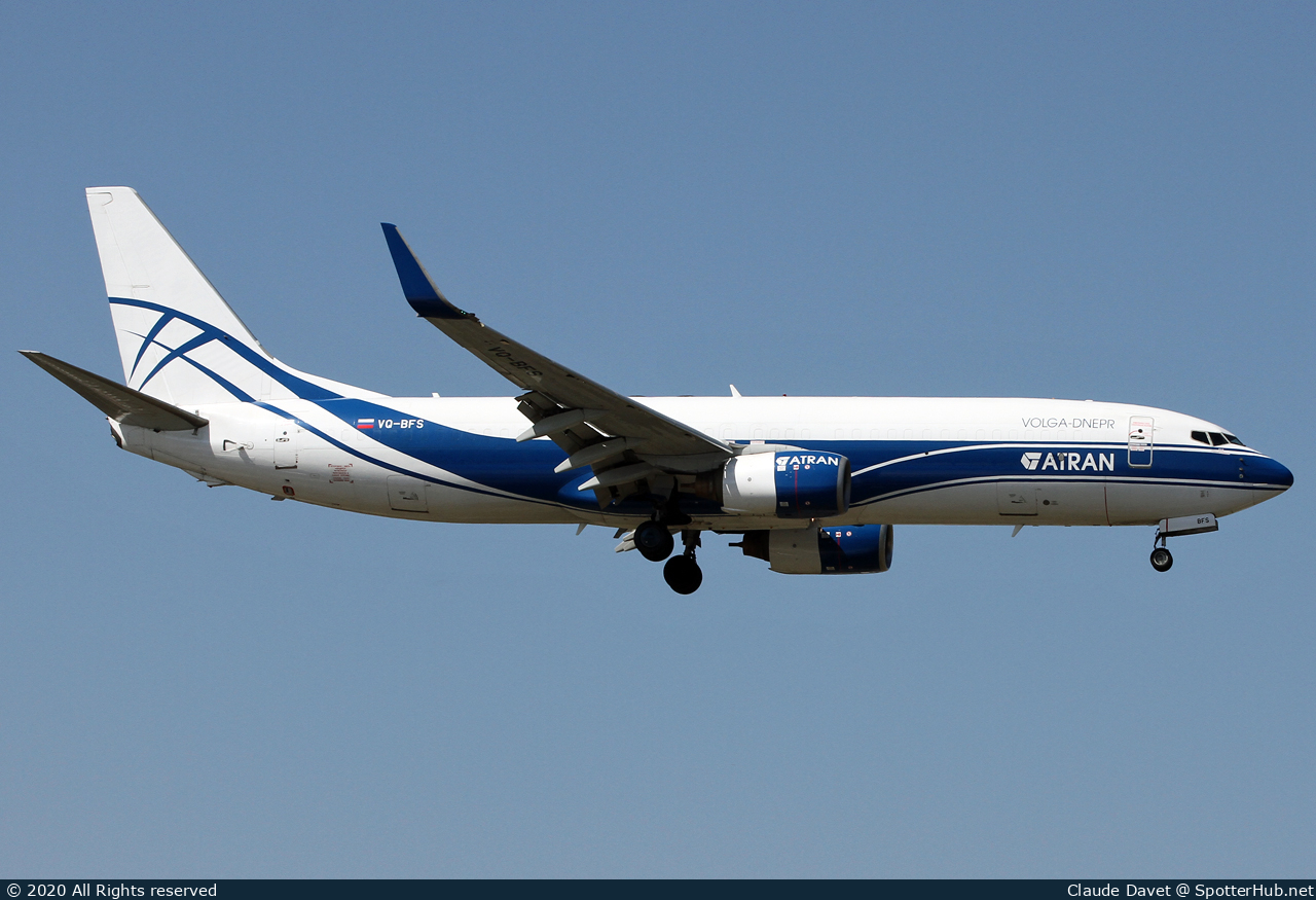 Photo of VQ-BFS - Boeing 737-83N(BCF) operated by ATRAN - Aviatrans Cargo Airlines
