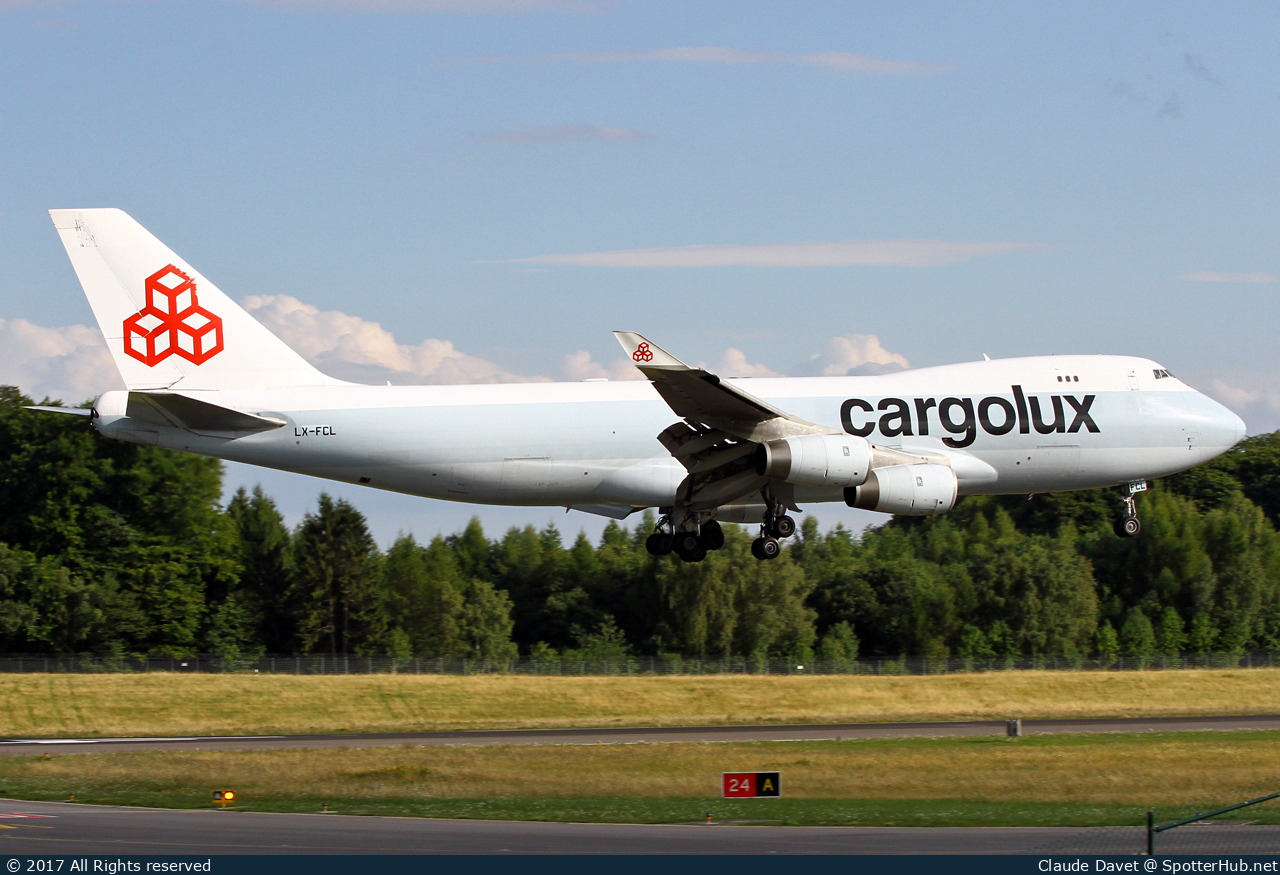 Photo of LX-FCL - Boeing 747-467F operated by Cargolux