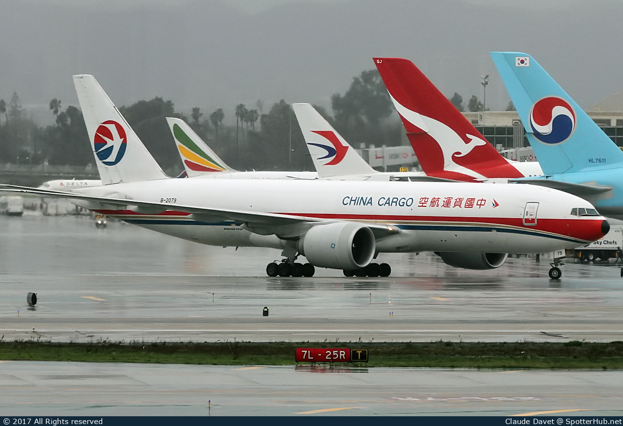 Photo of B-2079 - Boeing 777-F6N operated by China Cargo Airlines