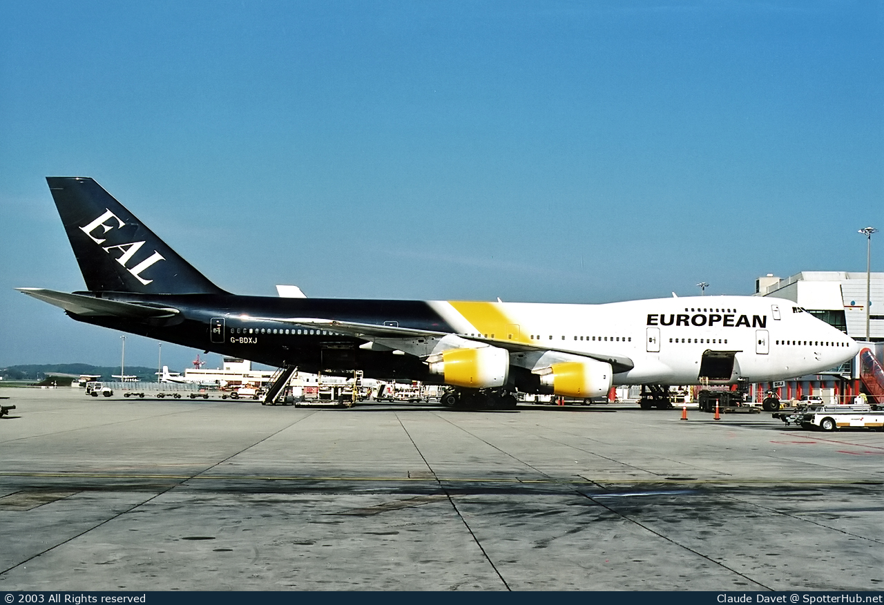 Photo of G-BDXJ - Boeing 747-236B operated by European Aircharter