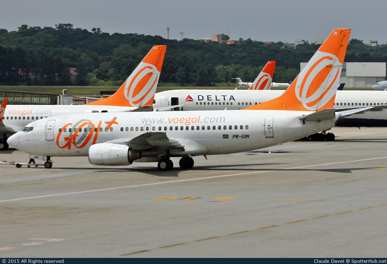 Photo of PR-GIN - Boeing 737-73V operated by GOL Linhas Aéreas