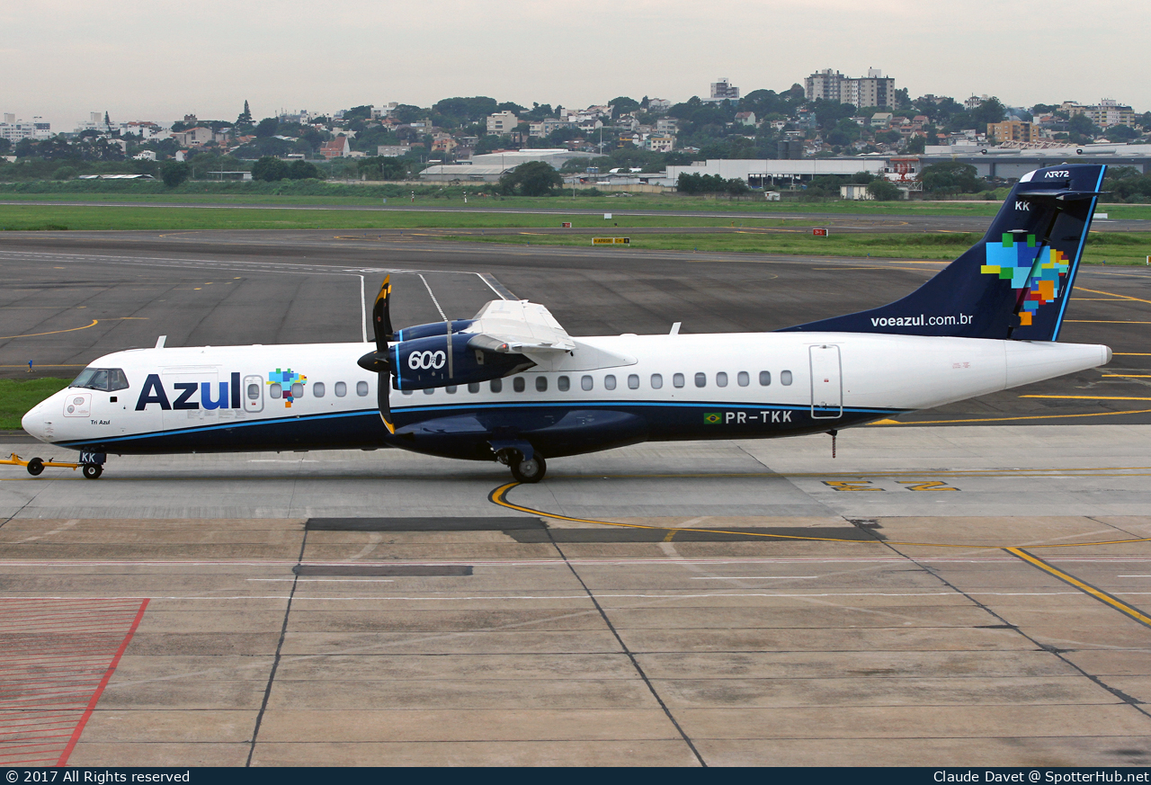 Photo of PR-TKK - ATR 72-600 operated by Azul