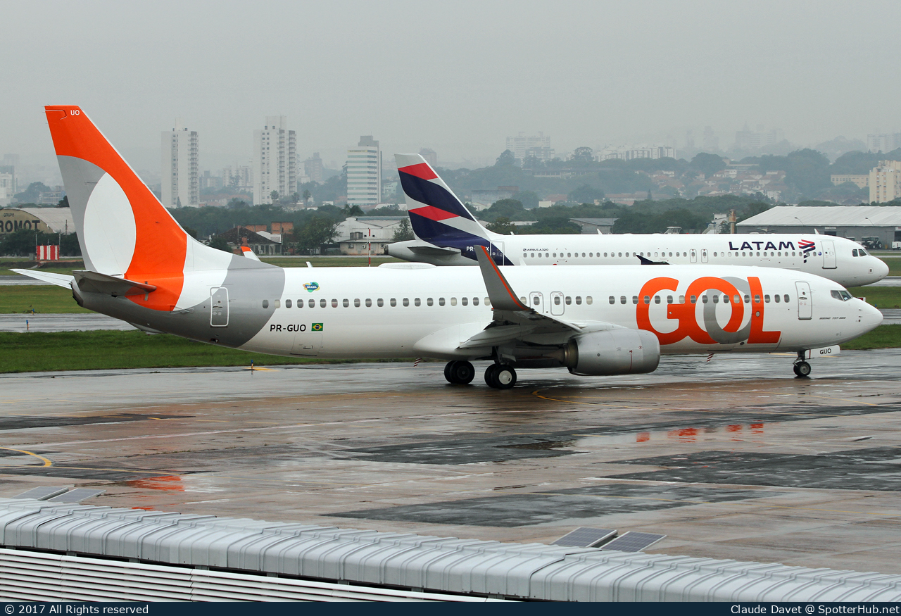 Photo of PR-GUO - Boeing 737-8EH operated by GOL Linhas Aéreas