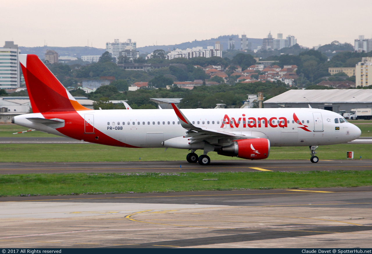 Photo of PR-OBB - Airbus A320-214 operated by Avianca Brasil