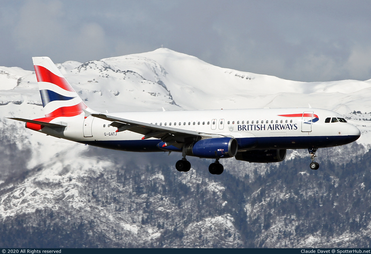 Photo of G-GATJ - Airbus A320-232 operated by British Airways