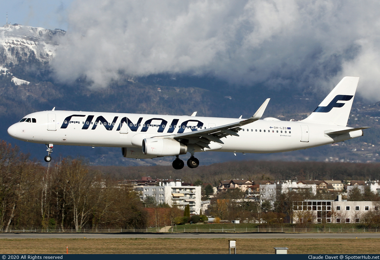Photo of OH-LZO - Airbus A321-231 operated by Finnair