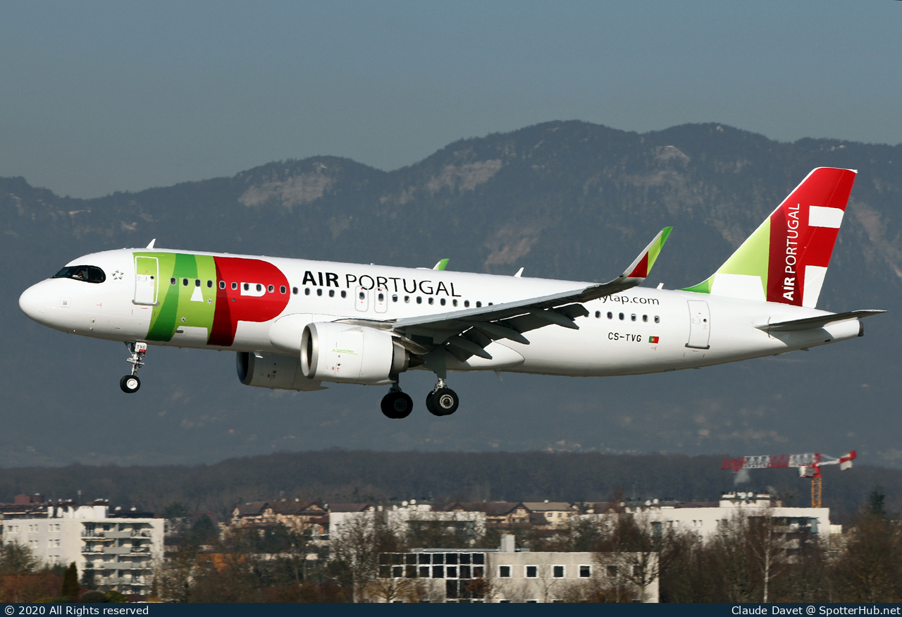 Photo of CS-TVG - Airbus A320-251N operated by TAP Air Portugal
