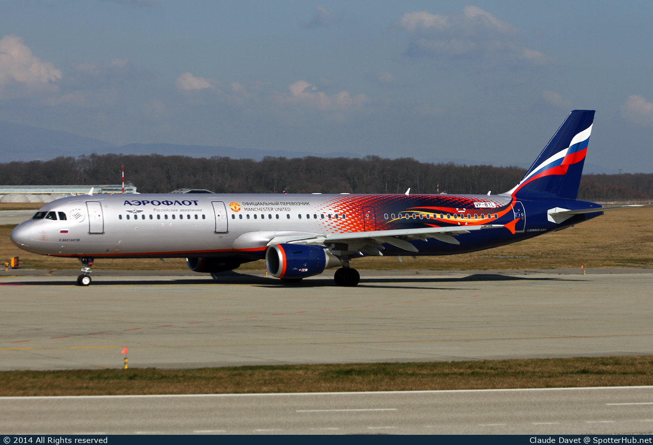 Photo of VP-BTL - Airbus A321-211 operated by Aeroflot
