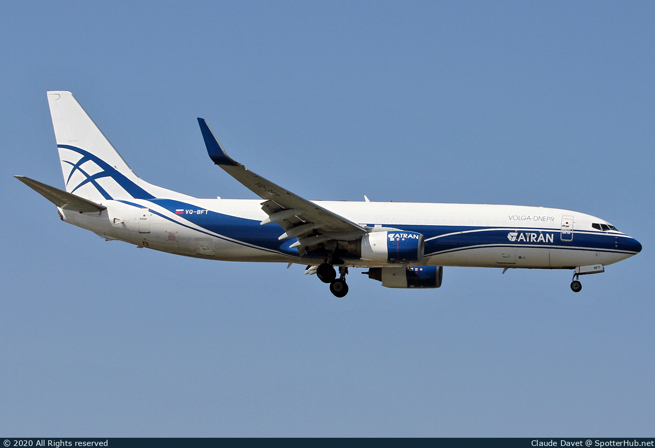 Photo of VQ-BFT - Boeing 737-86N(BCF) operated by ATRAN - Aviatrans Cargo Airlines