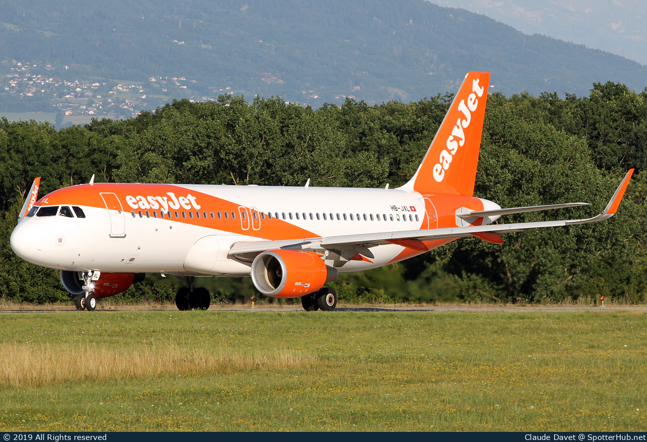 Photo of HB-JXL - Airbus A320-214 operated by easyJet Switzerland