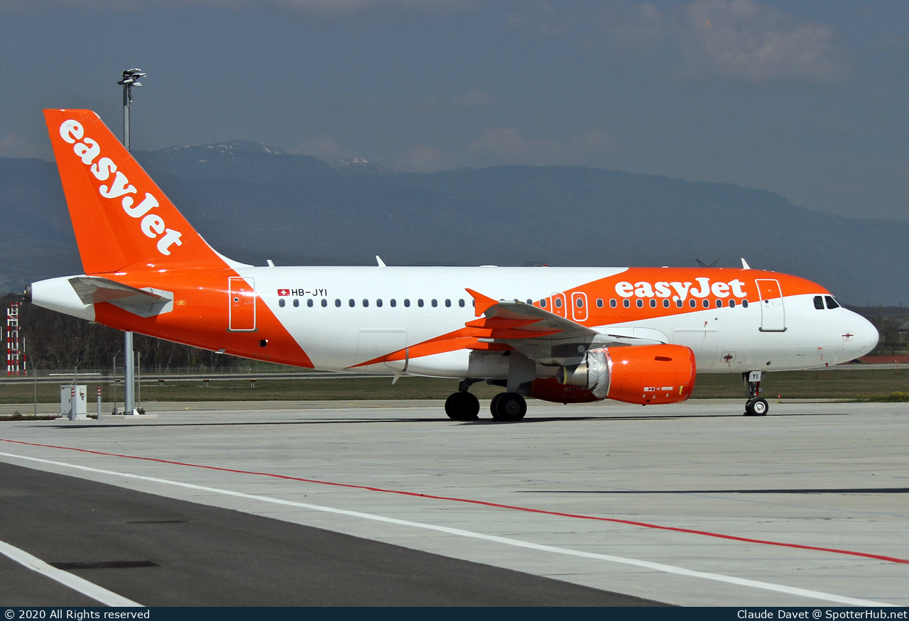 Photo of HB-JYI - Airbus A319-111 operated by easyJet Switzerland