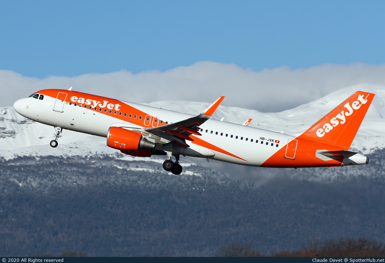 Photo of HB-JXK - Airbus A320-214 operated by easyJet Switzerland