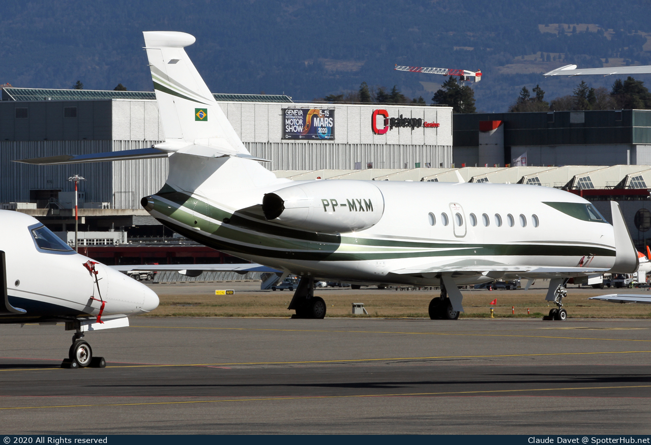 Photo of PP-MXM - Dassault Falcon 2000LX operated by Private