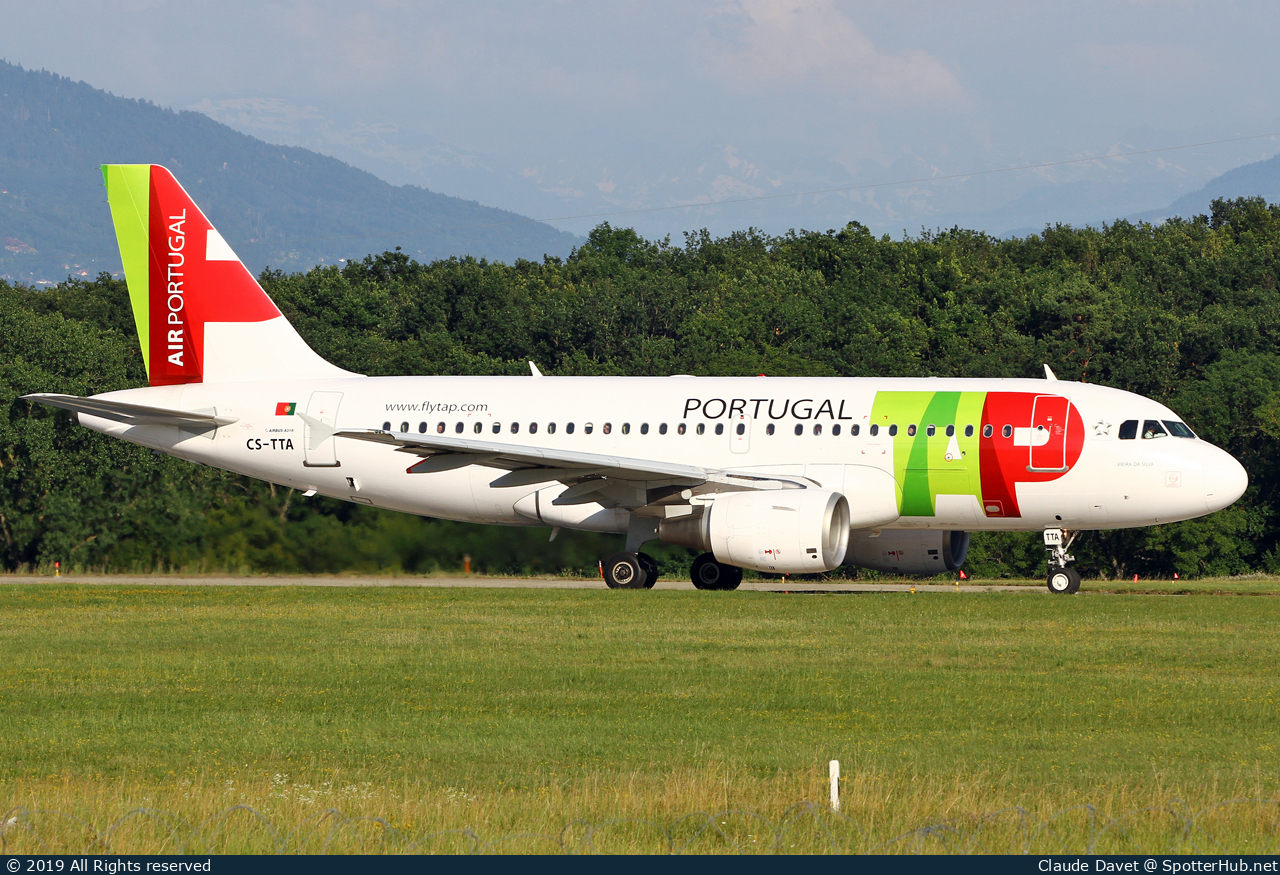Photo of CS-TTA - Airbus A319-111 operated by TAP Air Portugal
