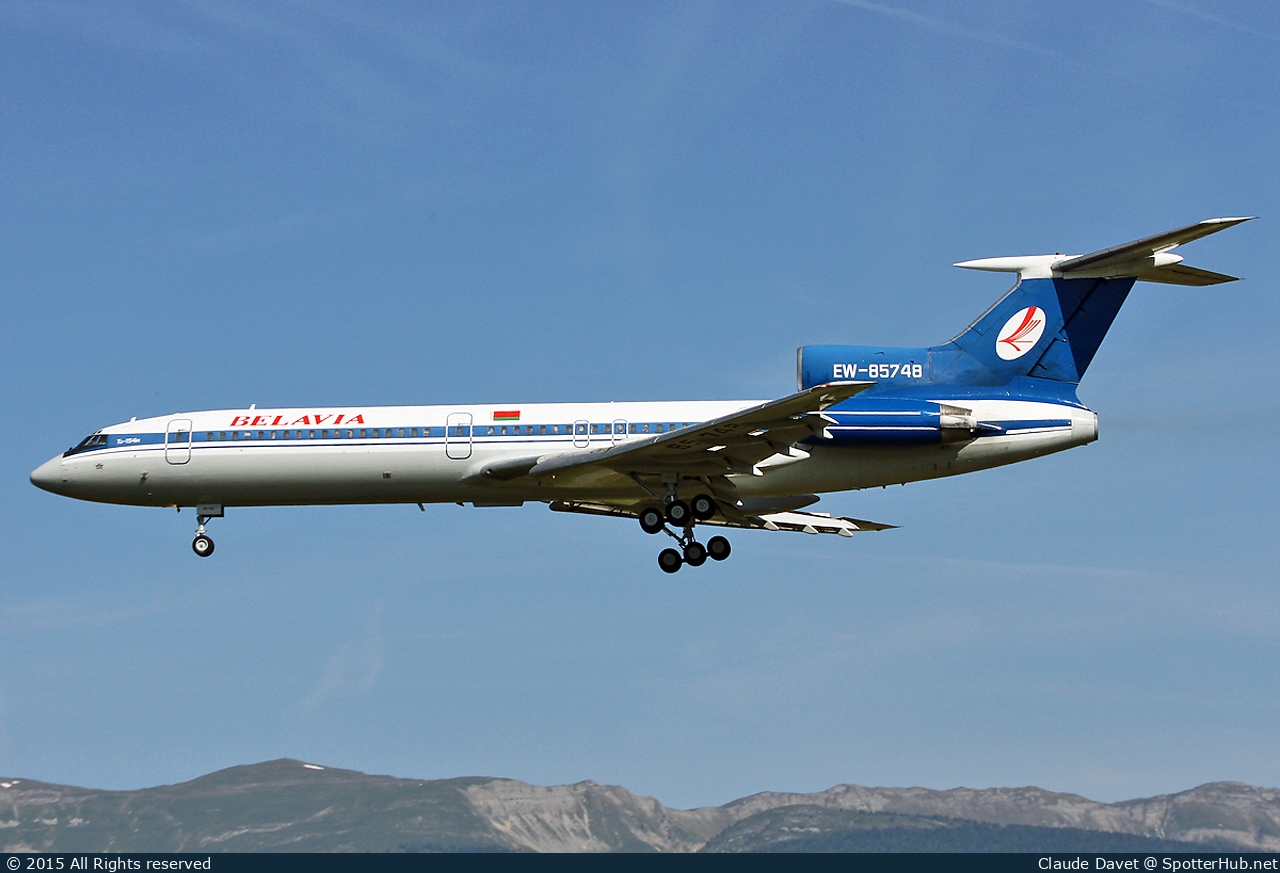Photo of EW-85748 - Tupolev Tu-154M operated by Belavia