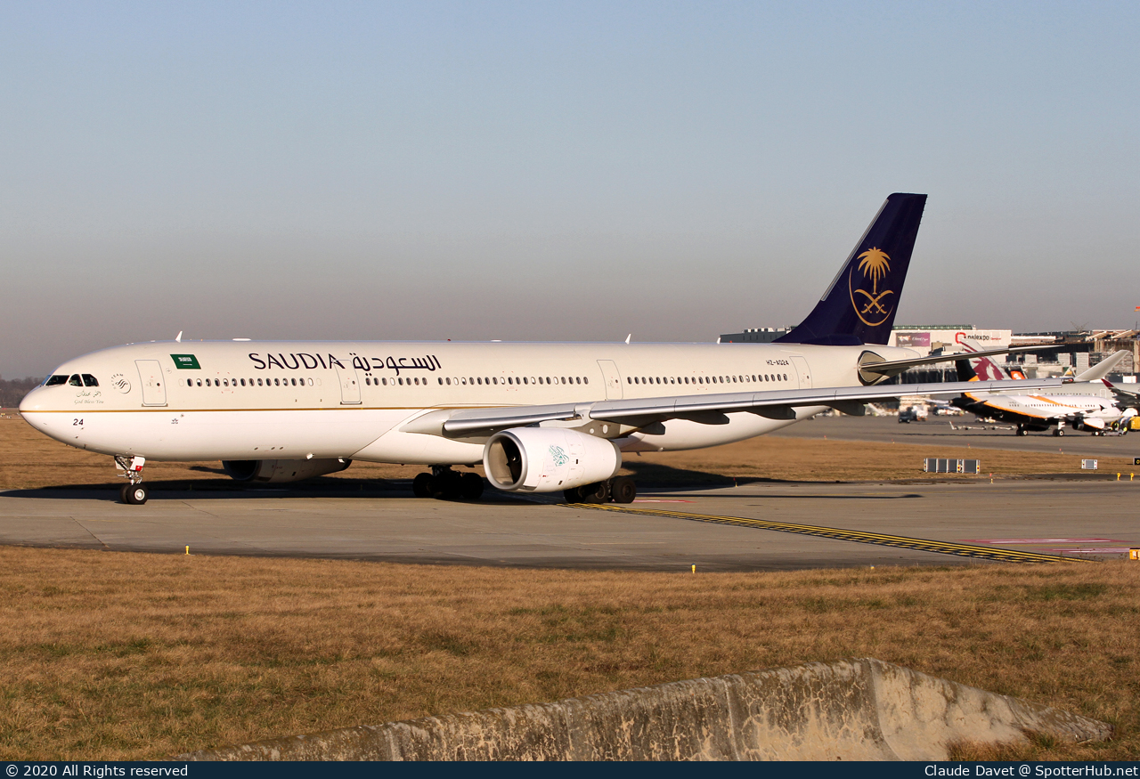 Photo of HZ-AQ24 - Airbus A330-343 operated by Saudia