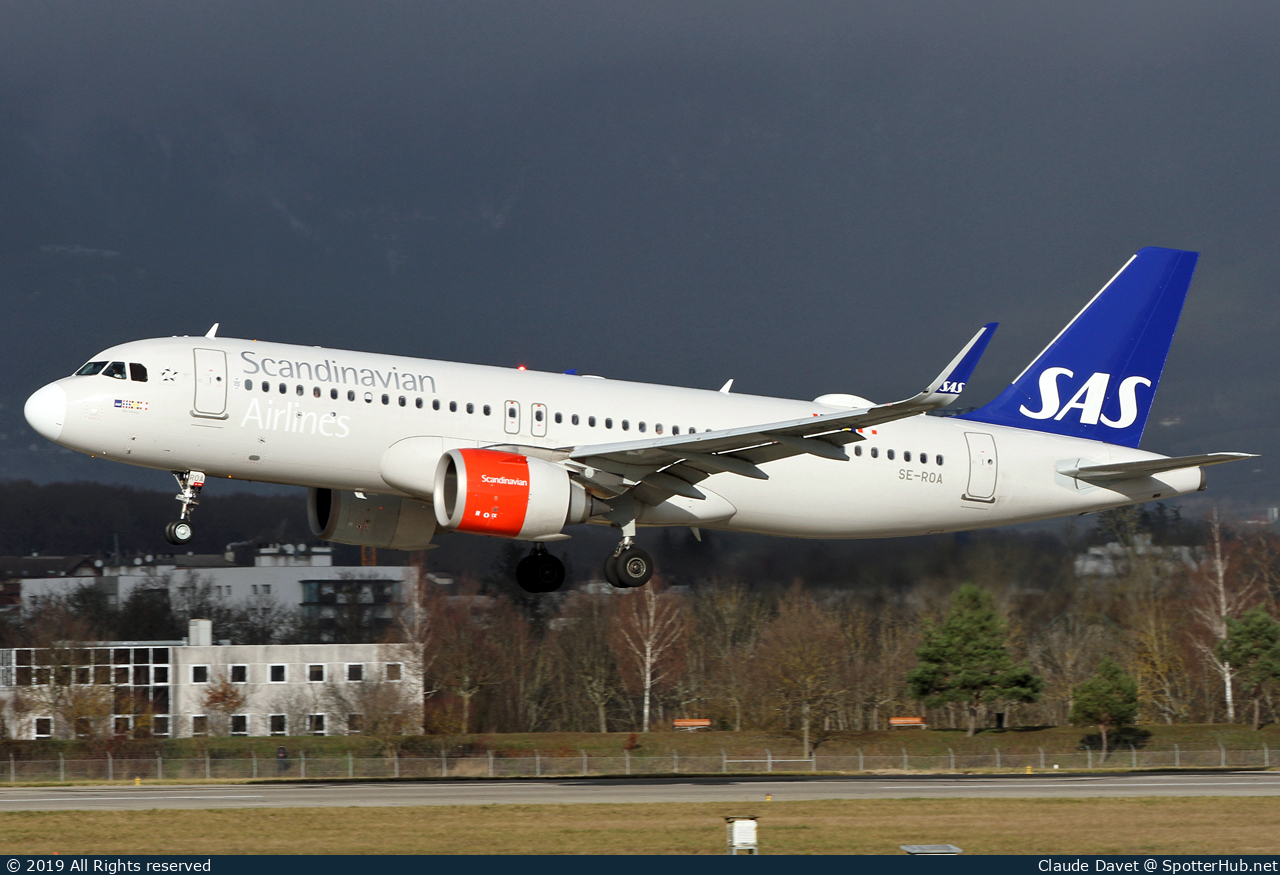 Photo of SE-ROA - Airbus A320-251N operated by SAS Scandinavian Airlines