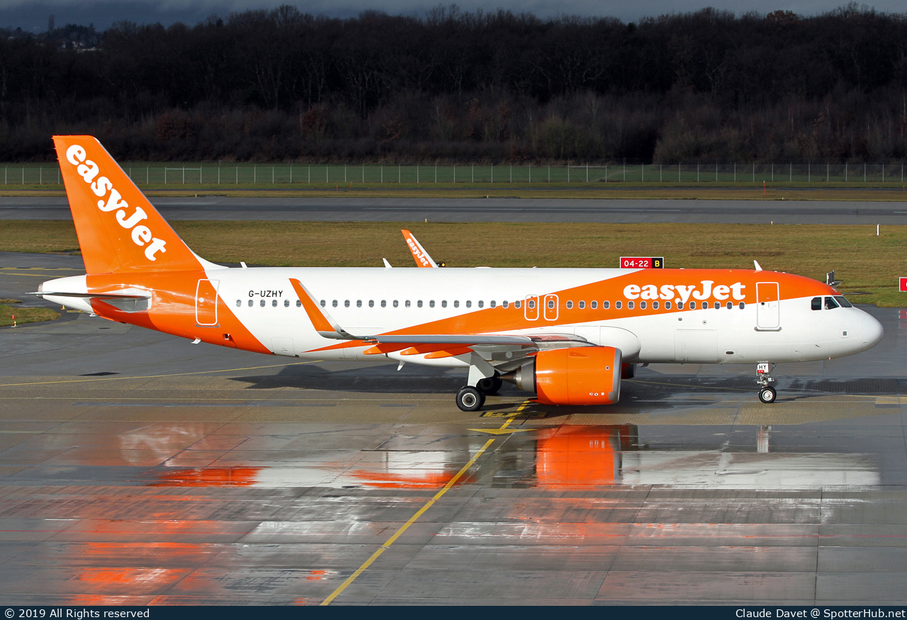 Photo of G-UZHY - Airbus A320-251N operated by easyJet