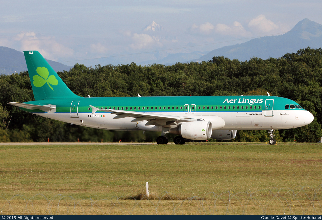 Photo of EI-FNJ - Airbus A320-214 operated by Aer Lingus