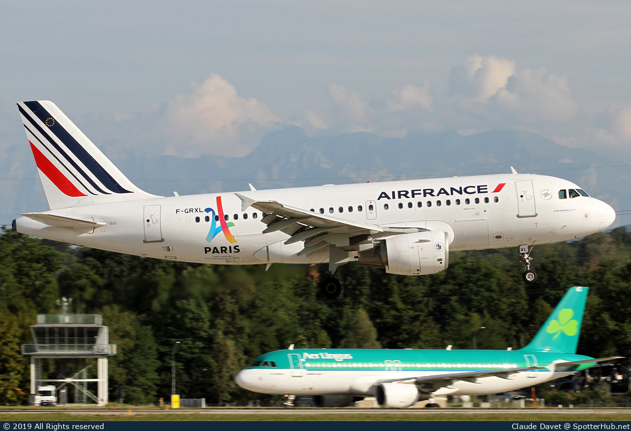 Photo of F-GRXL - Airbus A319-111 operated by Air France