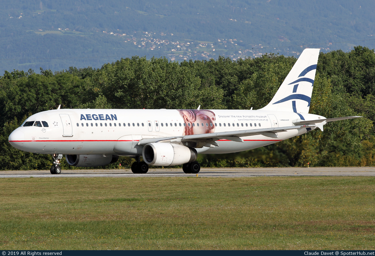 Photo of SX-DVV - Airbus A320-232 operated by Aegean Airlines