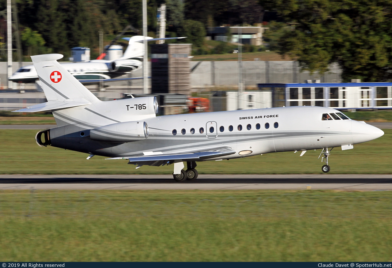 Photo of T-785 - Dassault Falcon 900EX operated by Swiss Air Force