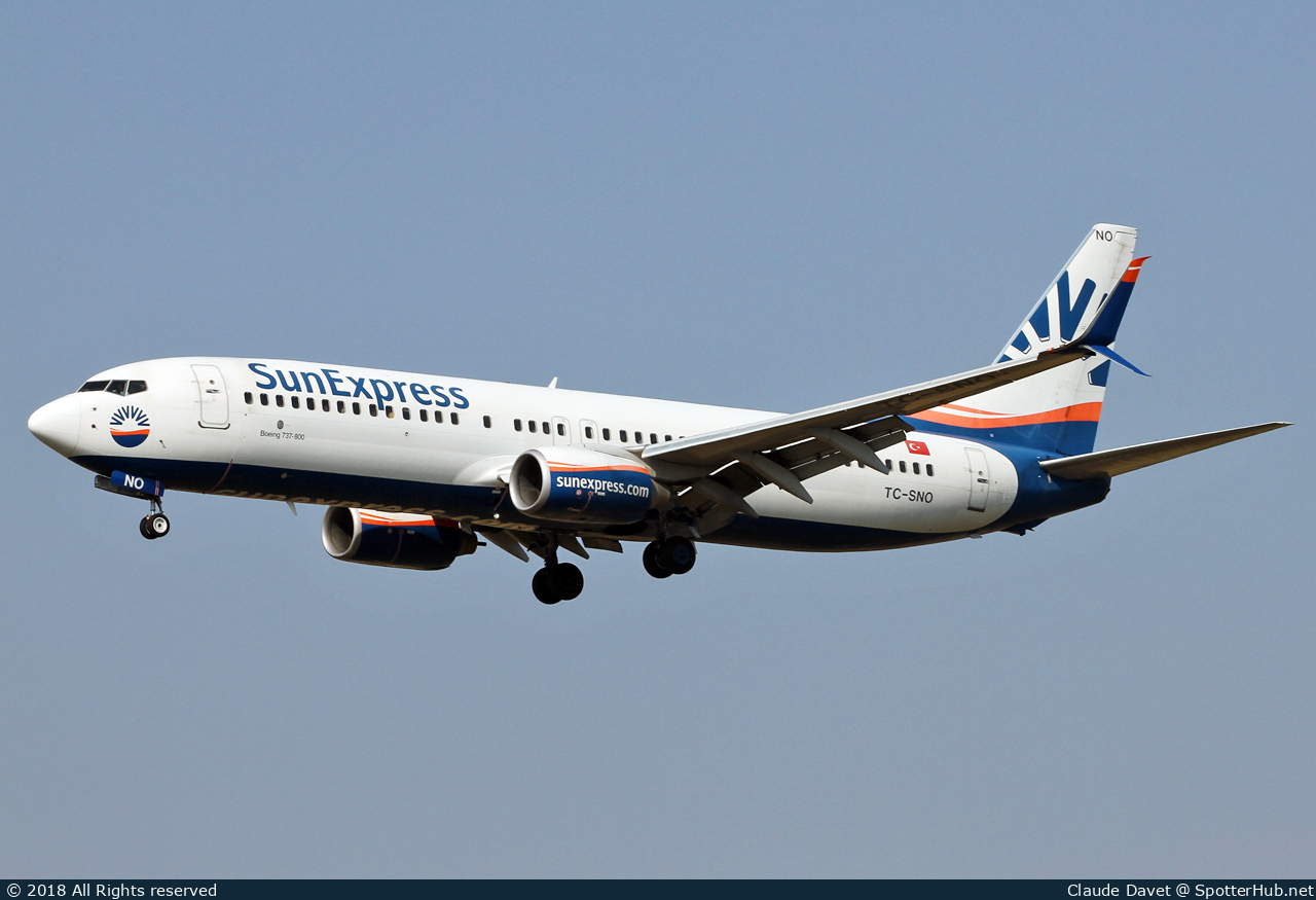 Photo of TC-SNO - Boeing 737-8HC operated by SunExpress
