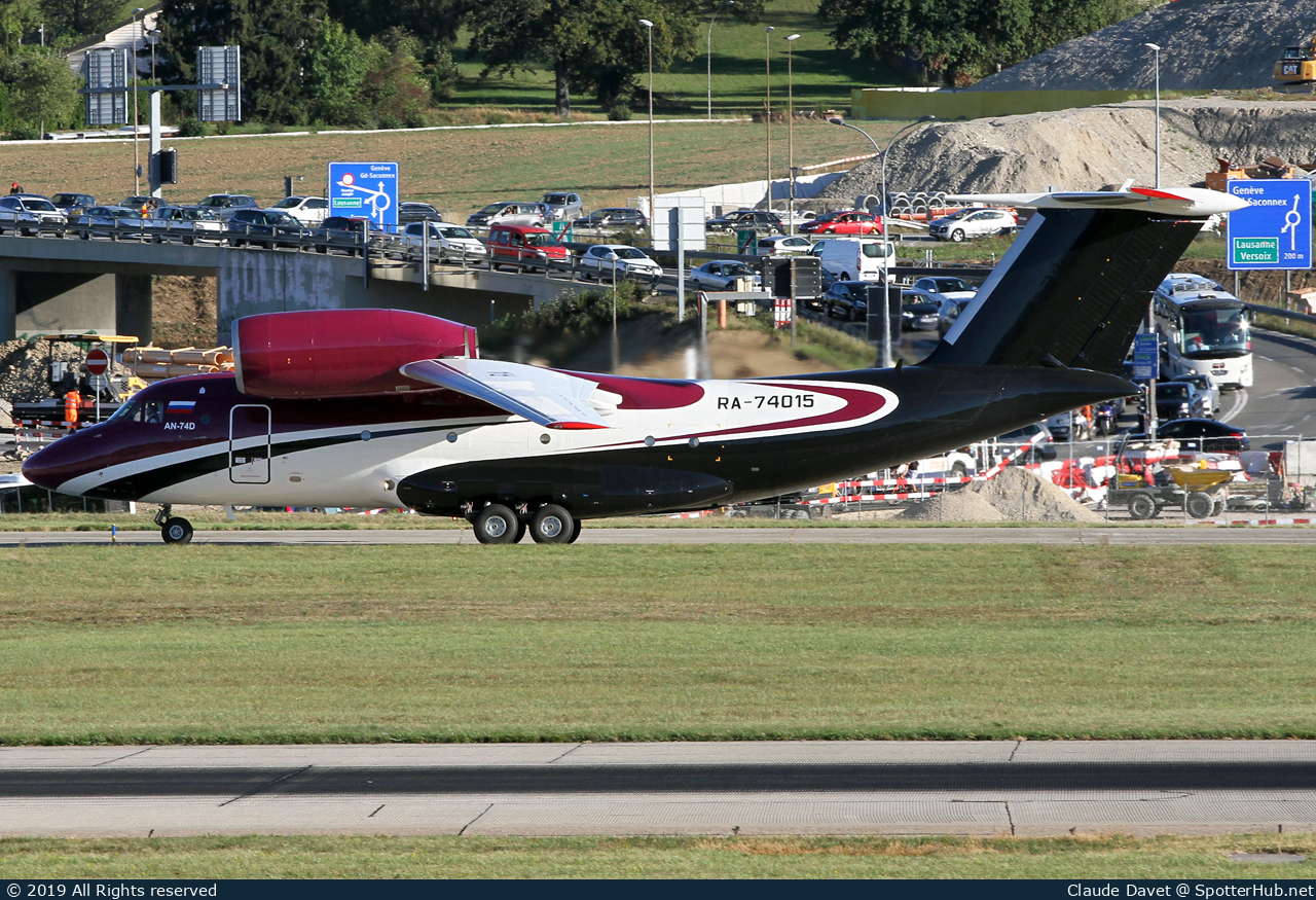 Photo of RA-74015 - Antonov An-74D operated by Uktus Avia