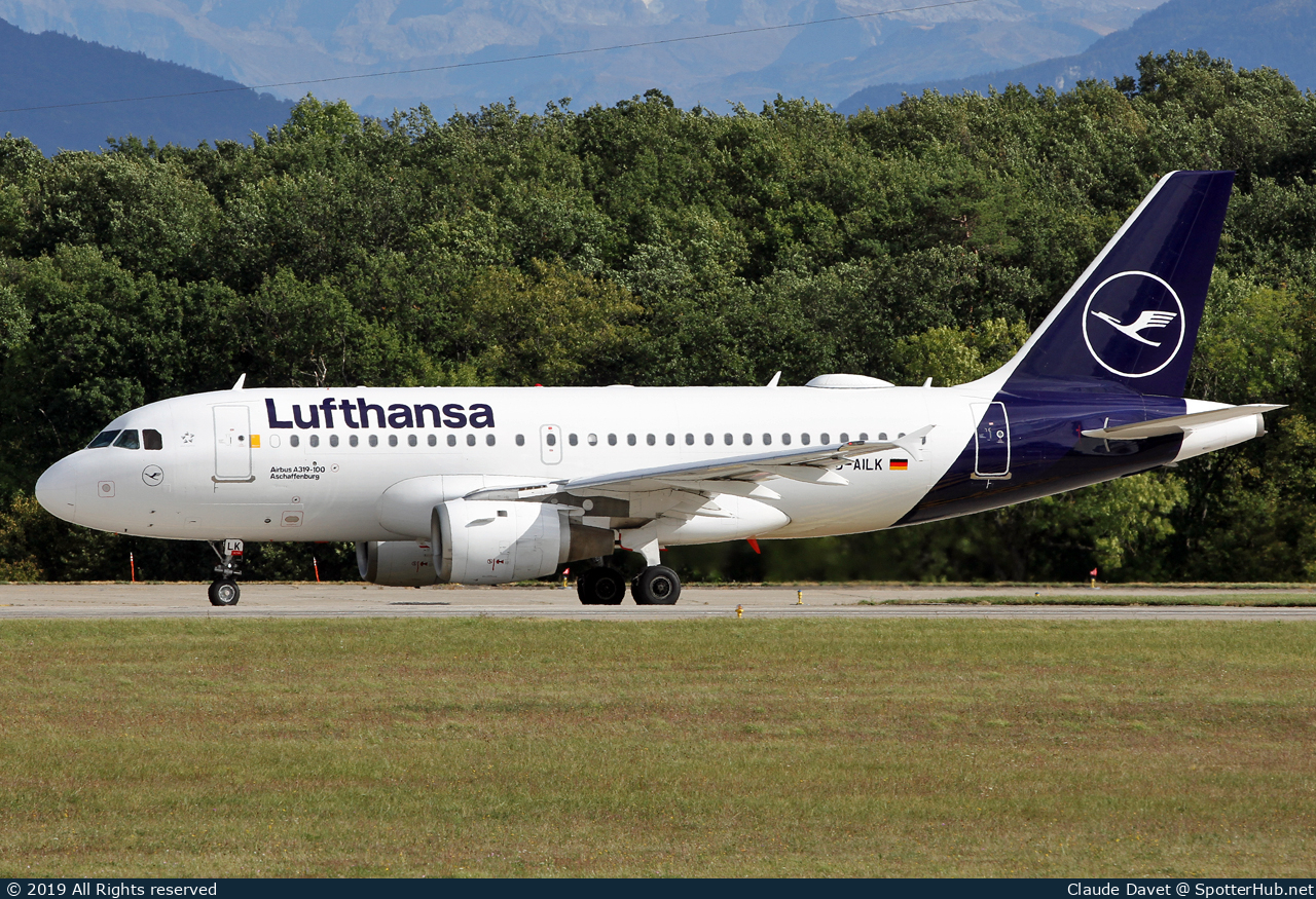 Photo of D-AILK - Airbus A319-114 operated by Lufthansa