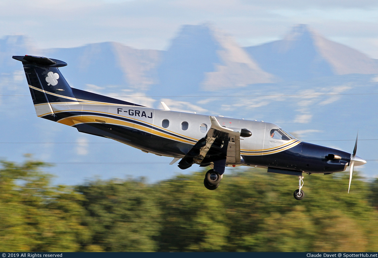 Photo of F-GRAJ - Pilatus PC-12/45 operated by Private