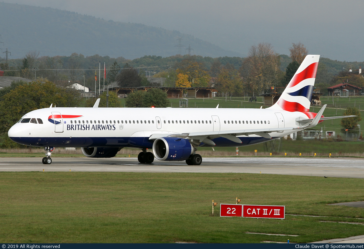 Photo of G-NEOP - Airbus A321-251NX operated by British Airways