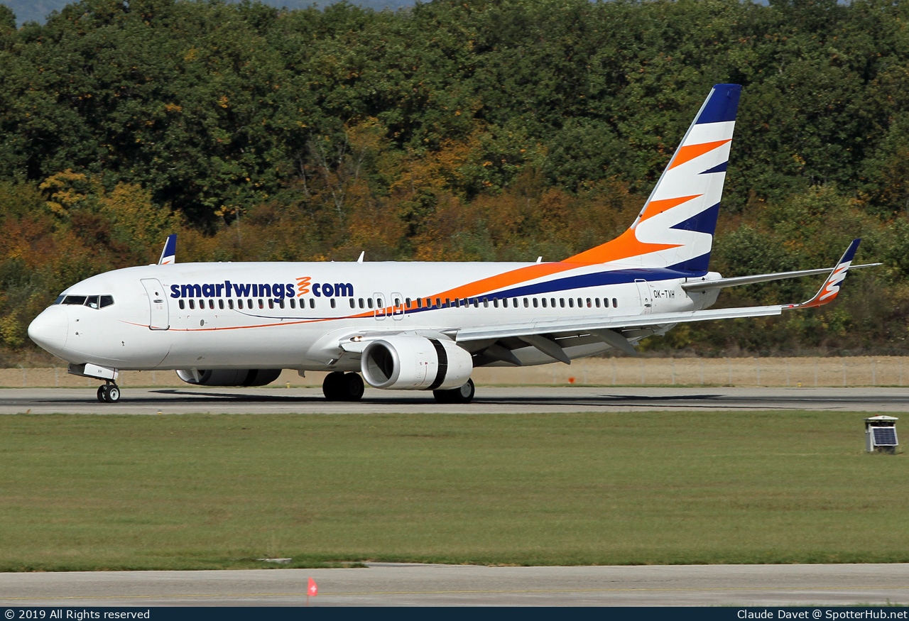 Photo of OK-TVH - Boeing 737-8Q8 operated by SmartWings