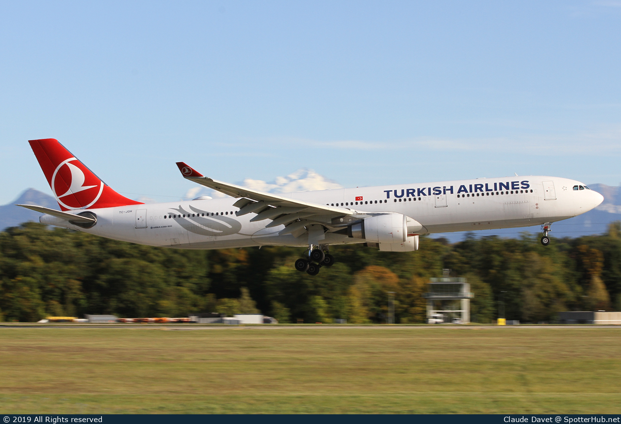 Photo of TC-JOH - Airbus A330-303 operated by Turkish Airlines